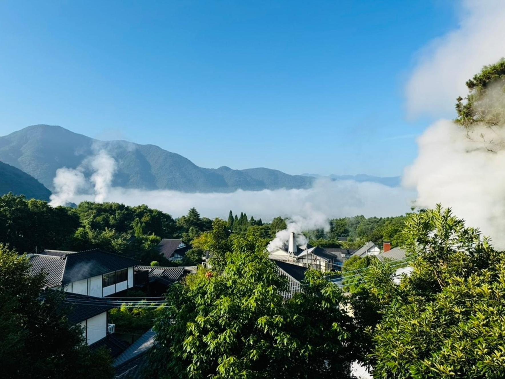 由布市 ゆけむり山荘酒店 外观 照片
